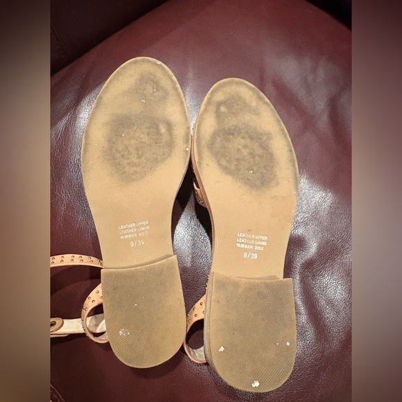 INC International Concepts Studded Leather Sandals 9 / 39 - Picture 3 of 6